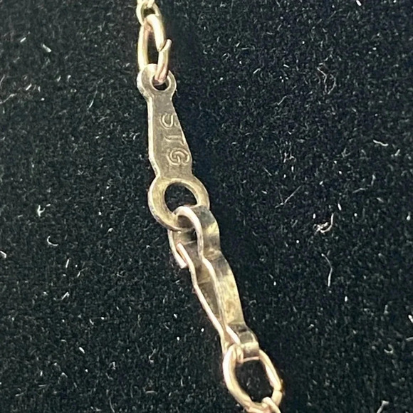 Tiny Heart Pendant on Silver 925 Necklace - Picture 7 of 8